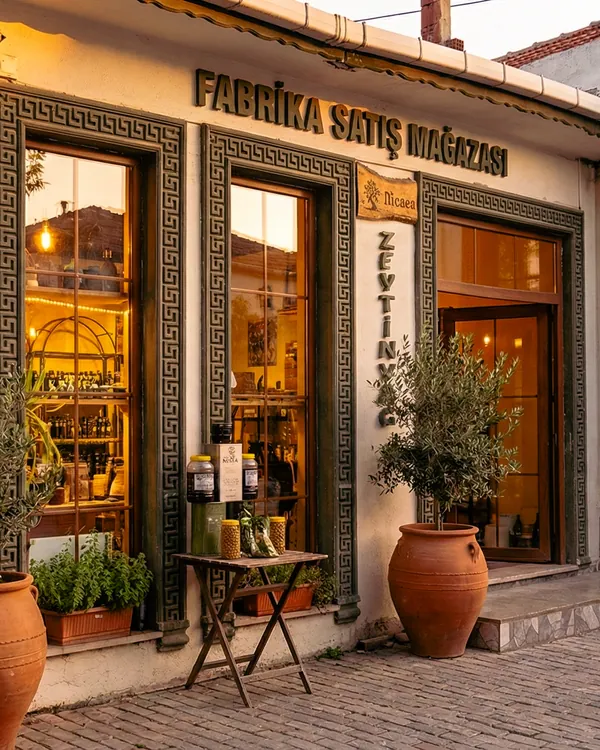 Nicaea Olive Oil factory outlet store, İznik